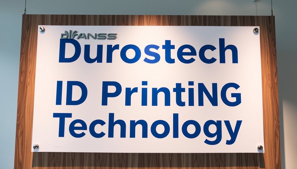 durostech id card printing technology
