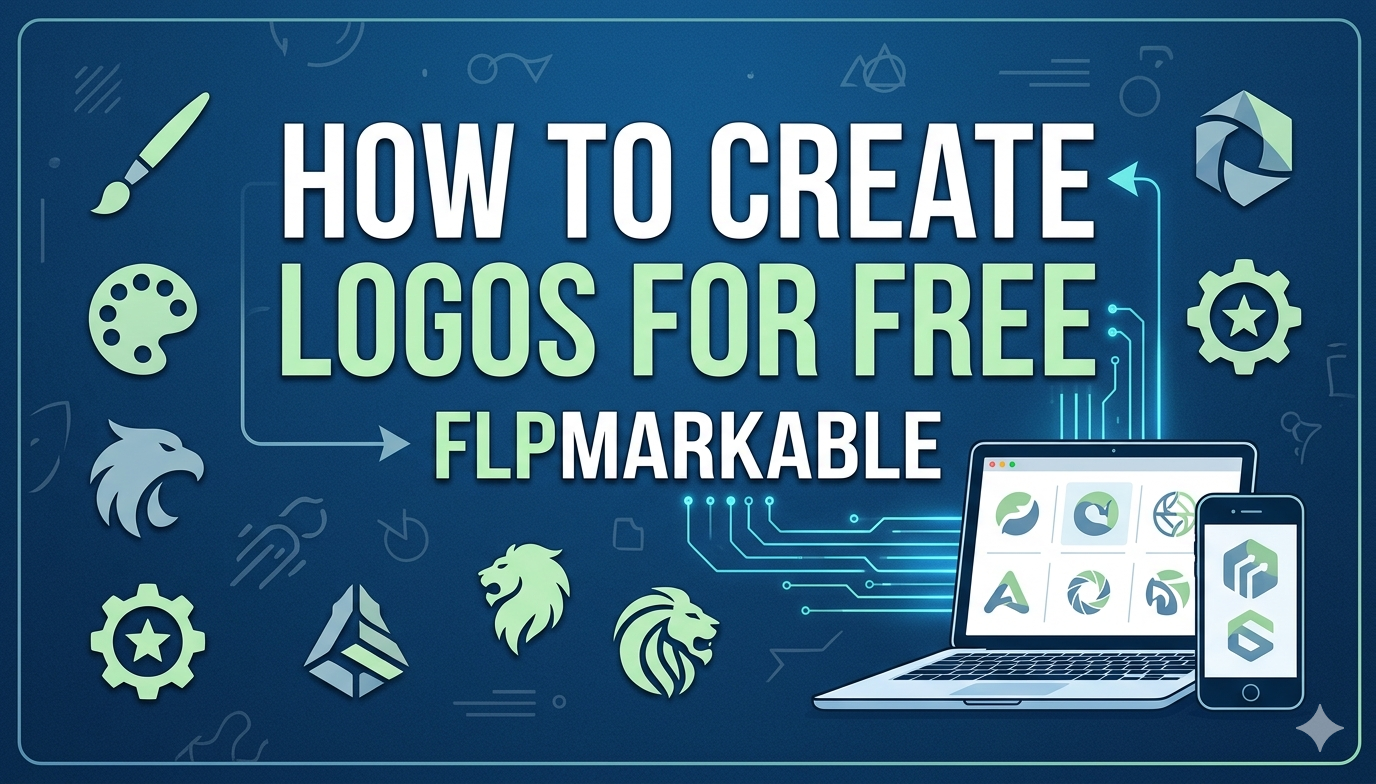 how to create logos for free flpmarkable